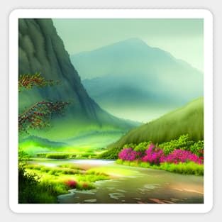 Magical Mountains Magnet